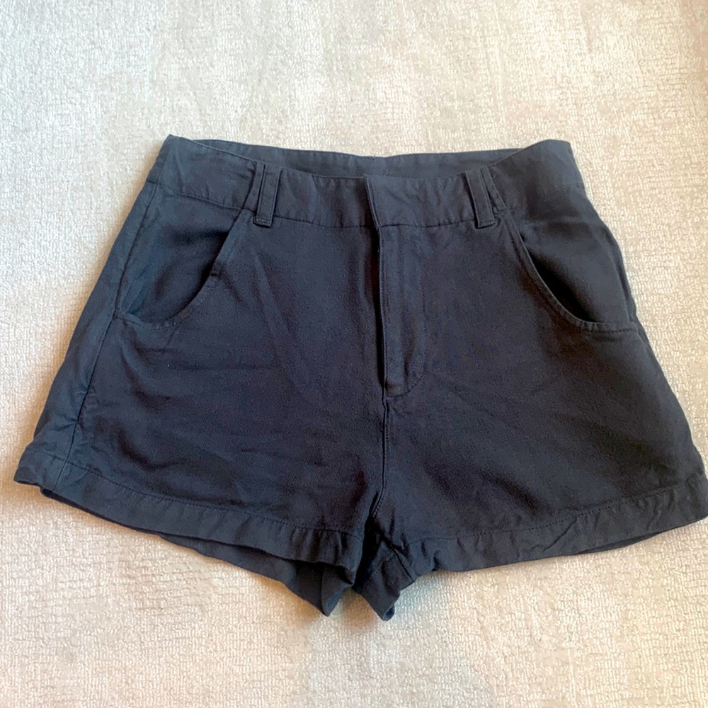 gray soft shorts